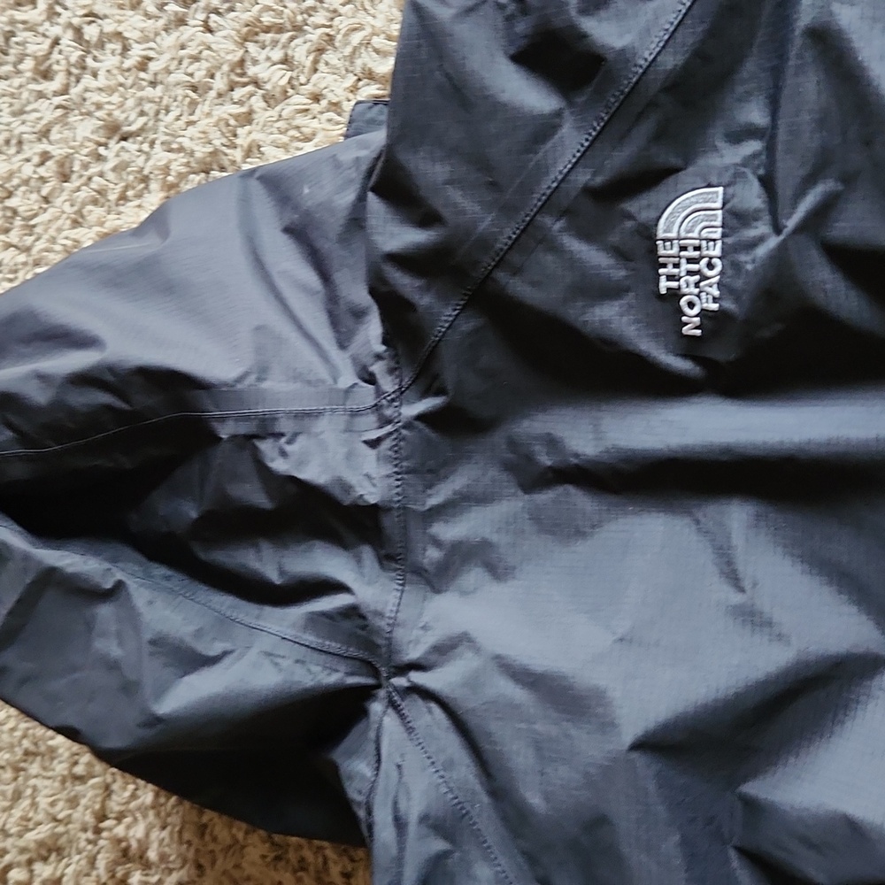 The North Face Black Hooded Windbreaker DryVent Jacket Size Small - Picture 7 of 13